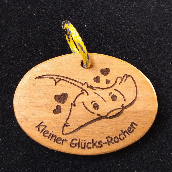 Preview: Schlüsselanhänger Glücks-Rochen