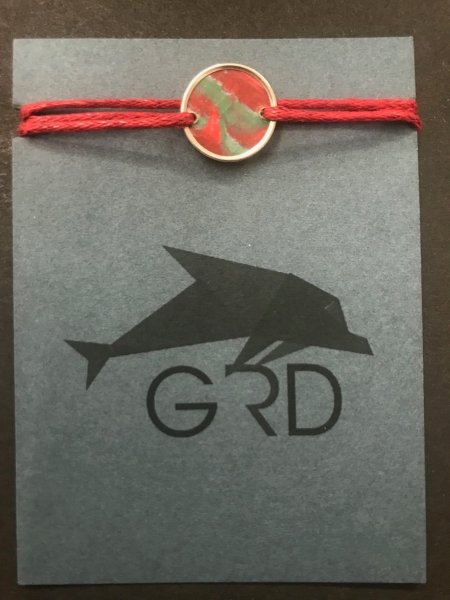 GRD-Schmuck - Armband rund mit Silberfassung