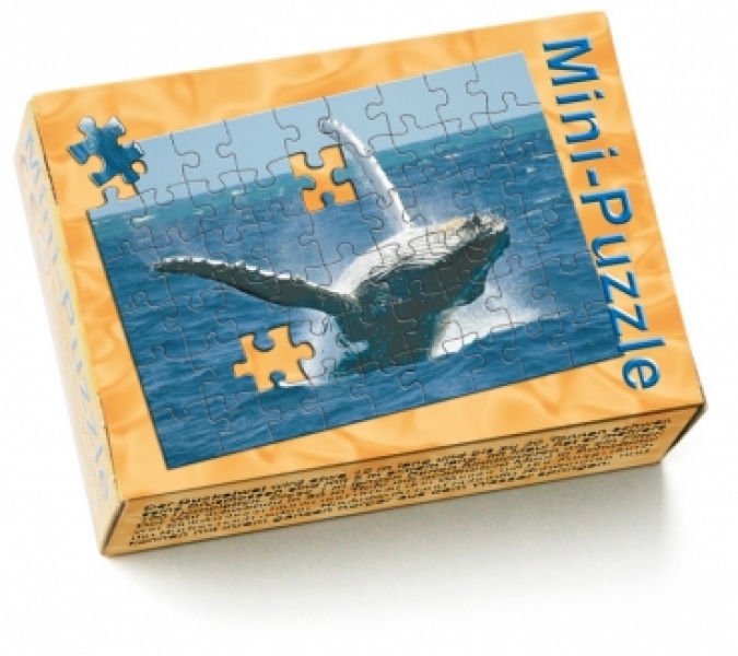 Mini-Puzzle - Buckelwal