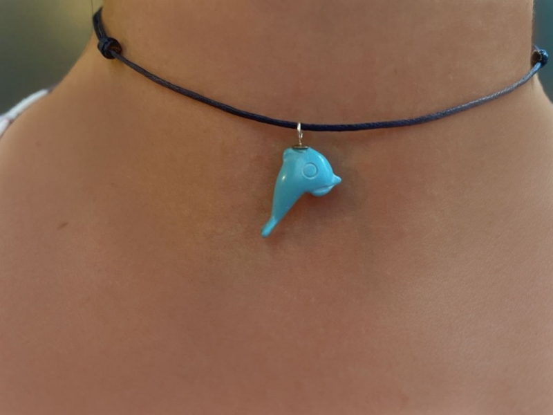 Halskette Delfin