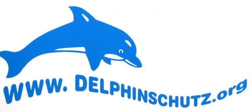 Folienaufkleber Delfinschutz