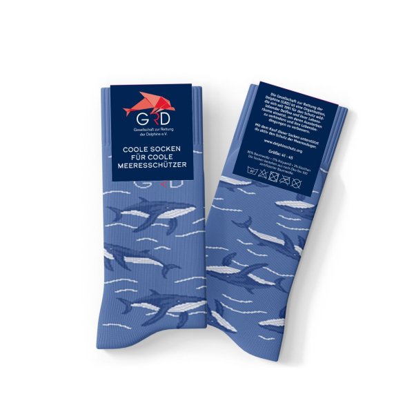 Motivsocken Wale