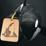 Schlüsselanhänger Orca